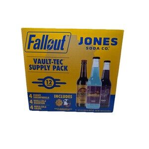 Fallout x Jones Soda Co - Vault-Tec Supply Pack, 12 fl oz, 12-pack